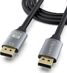 Qport Q-DP104 10 m 8K DisplayPort Kablo