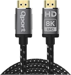 Qport Q-HDMI2110 10 m 8K HDMI Kablo