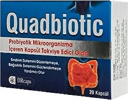 Quadbiotic Probiyotik 20 Kapsül