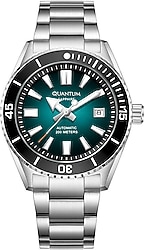 Quantum Barracuda BAR1208.300 Siyah-Turkuaz Erkek Kol Saati