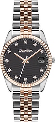 Quantum IML1042.560 Rose Gold-Siyah Kadın Kol Saati
