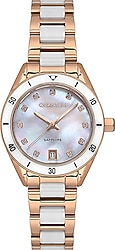 Quantum IML1124.420 Rose Gold-Beyaz Kadın Kol Saati