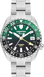 Quantum Q-Master QMG1104.370 Yeşil-Siyah Erkek Kol Saati