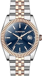 Quantum Q-Master QMG941.590 Rose Gold-Mavi Erkek Kol Saati