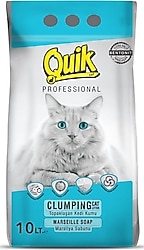 Quik Marsilya Sabunu Kokulu 10 lt İnce Taneli Bentonit Kedi Kumu