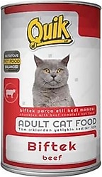 Quik Biftekli 415 gr Yetişkin Kedi Konservesi