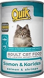 Quik Somonlu ve Karidesli 415 gr Yetişkin Konserve Kedi Maması