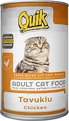 Quik Tavuklu 415 gr Yetişkin Konserve Kedi Maması