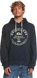 Quiksilver Circle Trim EQYSF03150 Kapüşonlu Erkek Sweatshirt