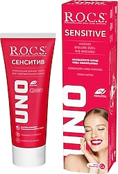 R.O.C.S. Uno Sensitive Hassas Dişlere Özel 60 ml Florürsüz Diş Macunu