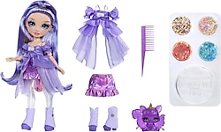Rainbow High Parıltılar ve Slime Serisi Violet Bebeği