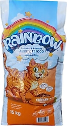 Rainbow Tavuklu 15 kg Yetişkin Kedi Maması