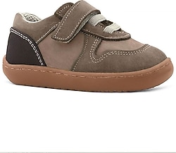 Rakerplus Bob Kum-Krem Hakiki Deri Barefoot Bebek Sneaker