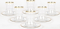 Rakle Avantgarde Gold 12 Parça Çay Seti