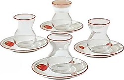 Rakle X Bengi Kurtcebe Pomodoro 8 Parça 4 Kişilik Çay Seti