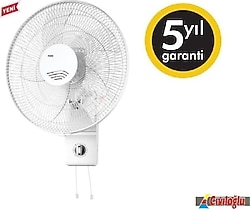 Raks WF 18 MX Beyaz Duvar Vantilatörü