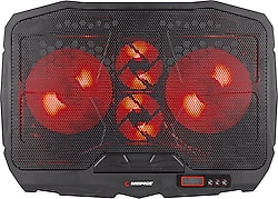 Rampage AD-RC4 4 Kırmızı Led Fanlı USB 2.0 15"-17" Laptop Soğutucu