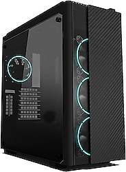 Rampage Carbon RGB Fanlı ATX Oyuncu Kasası