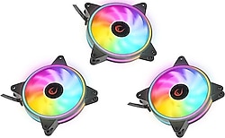 Rampage Coolwind F3 ARGB 12 cm 3'lü Kasa Fanı