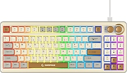 Rampage Cyclone RGB TKL Membrane Switch Kablolu Oyuncu Klavyesi