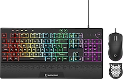 Rampage Eclipse RGB Kablolu Oyuncu Klavye Mouse Seti