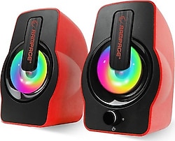Rampage Falsetto RMS-G7 Kırmızı 1+1 6 W Hoparlör