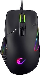Rampage Fighter SMX-R19 RGB Makrolu Ergonomik Optik Kablolu Oyuncu Mouse