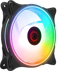 Rampage Glare F50 Siyah 12 cm Kasa Fanı