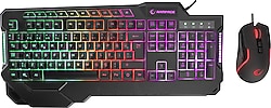 Rampage Heirloom KM-28 RGB Kablolu Oyuncu Klavye Mouse Seti