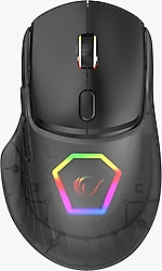Rampage Hyalo M1 RGB Makrolu Ergonomik Optik Kablolu Oyuncu Mouse