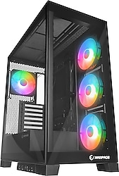 Rampage Hydra V2 ARGB Fanlı E-ATX Oyuncu Kasası