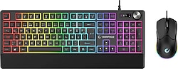 Rampage Jazzy V2 KM-9858 RGB Kablolu Oyuncu Klavye Mouse Seti
