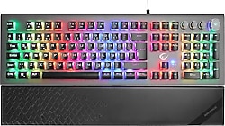 Rampage Impressive KB-R101 RGB Red Switch Kablolu Mekanik Oyuncu Klavyesi