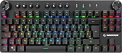 Rampage Scout KB-RMW23 RGB TKL Blue Switch Kablolu/Kablosuz Mekanik Oyuncu Klavyesi