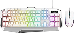 Rampage KM-34 GLARE RGB Klavye Mouse Seti