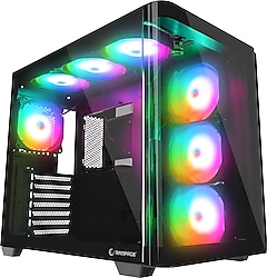 Rampage Loopy Plus ARGB Fanlı 950 W ATX Oyuncu Kasası