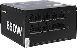 Rampage Mate M650-80PB 650 W Siyah Power Supply