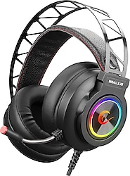 Rampage Miracle-X5 RGB 7.1 USB Kablolu Kulak Üstü Oyuncu Kulaklığı