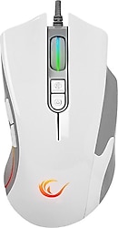 Rampage Phoenix SMX-R22 Beyaz RGB Optik Kablolu Oyuncu Mouse