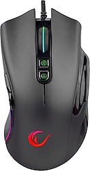 Rampage Phoenix SMX-R22 Siyah RGB Optik Kablolu Oyuncu Mouse