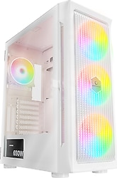 Rampage Prolix ARGB Fanlı 650 W ATX Oyuncu Kasası