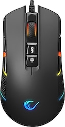 Rampage Python SMX-R600 RGB Makrolu Ergonomik Optik Kablolu Oyuncu Mouse