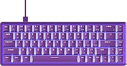 Rampage Rebel Mor TKL İngilizce Red Switch Kablolu Mekanik Oyuncu Klavyesi