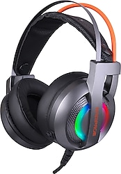 Rampage Tornado RM-X7 RGB 7.1 USB Kablolu Kulak Üstü Oyuncu Kulaklığı