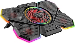 Rampage S47 Coolflow RGB 5 Fanlı 17.3" Laptop Soğutucu