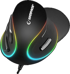 Rampage Terrific SMX-R618 RGB Optik Kablolu Mouse