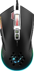 Rampage SMX-R75 STRIKER RGB Makrolu Ergonomik Optik Kablolu Oyuncu Mouse