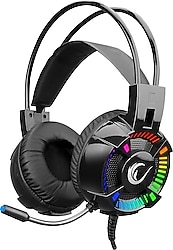 Rampage Styles RGB 7.1 USB Kablolu Kulak Üstü Oyuncu Kulaklığı