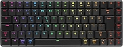 Rampage W-Granite RGB TKL Red Switch Kablolu/Kablosuz Mekanik Oyuncu Klavyesi