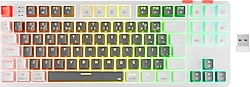 Rampage Yoru Pro RGB TKL Red Switch Kablolu/Kablosuz Mekanik Oyuncu Klavyesi